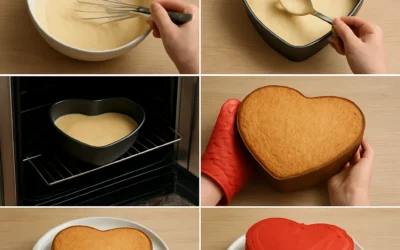 Jak przygotować walentynkowy tort krok po kroku