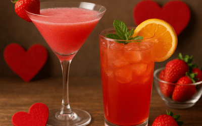 Walentynkowe przepisy na romantyczne drinki