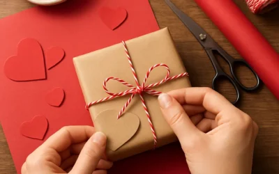 Jak stworzyć walentynkowe opakowanie prezentu DIY