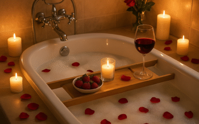 Jak przygotować romantyczną kąpiel dla dwojga
