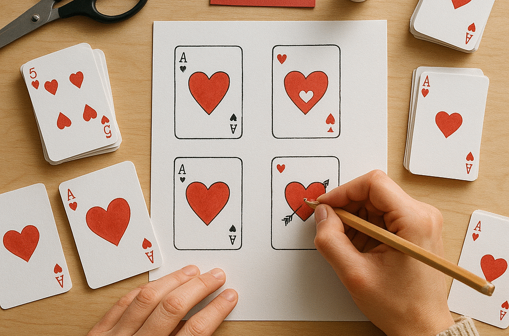 Jak stworzyć własną walentynkową grę karcianą