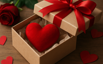 Walentynkowy prezent-niespodzianka w pudełku