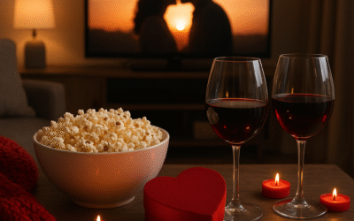 Jak przygotować walentynkowy wieczór filmowy