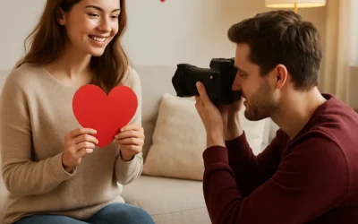 Jak przeprowadzić walentynkową sesję foto w domu