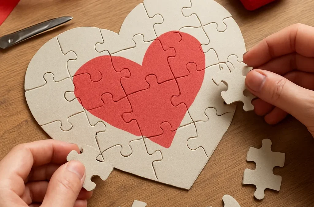 Jak stworzyć własne walentynkowe puzzle