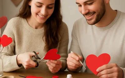 Walentynkowe pomysły na wspólny projekt DIY