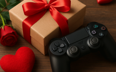 Prezent walentynkowy dla par uwielbiających gry