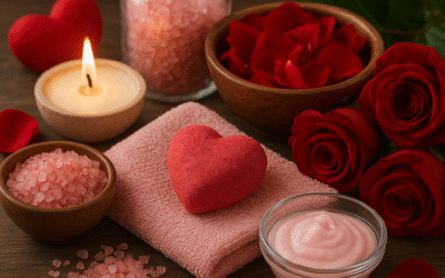Jak przygotować walentynkowy zestaw spa w domu