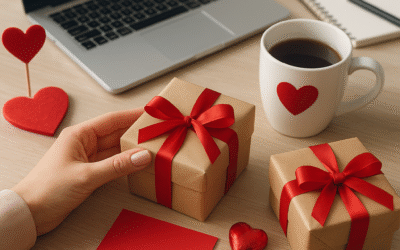 Walentynki w pracy – pomysły na drobne upominki